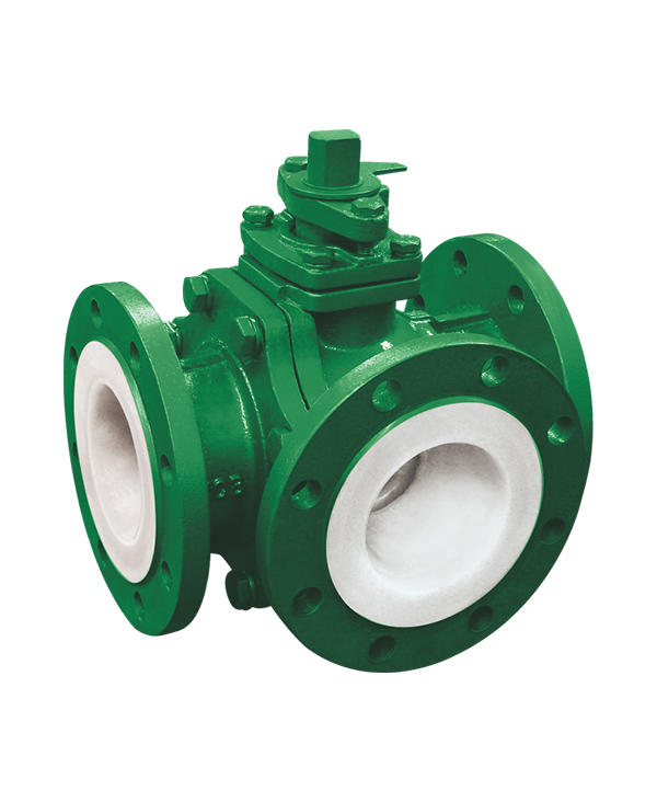 Flanged ball valve (two-piece, three-piece)