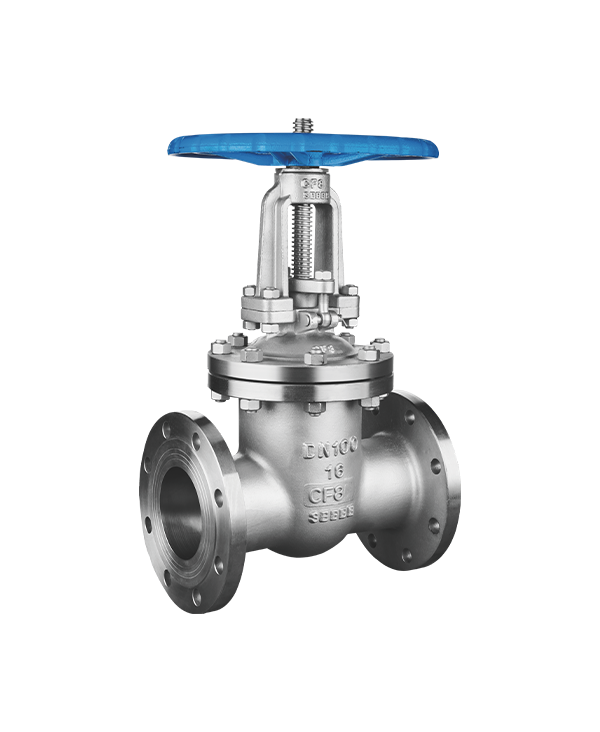 Fluorine lined gate valve