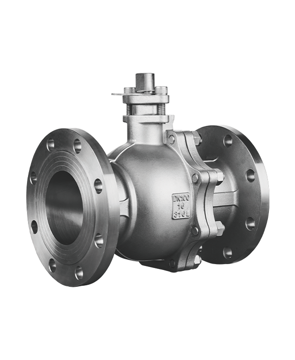 Fluorine lined ball valve
