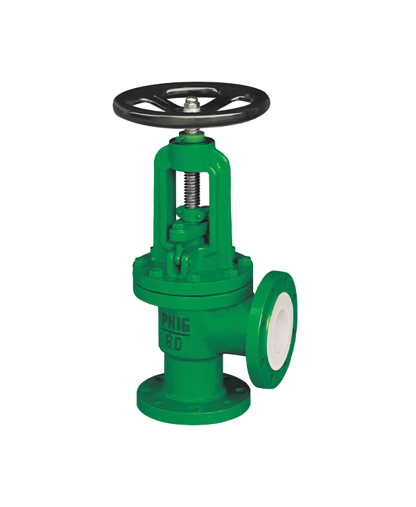 Flange connection globe valve Angle type